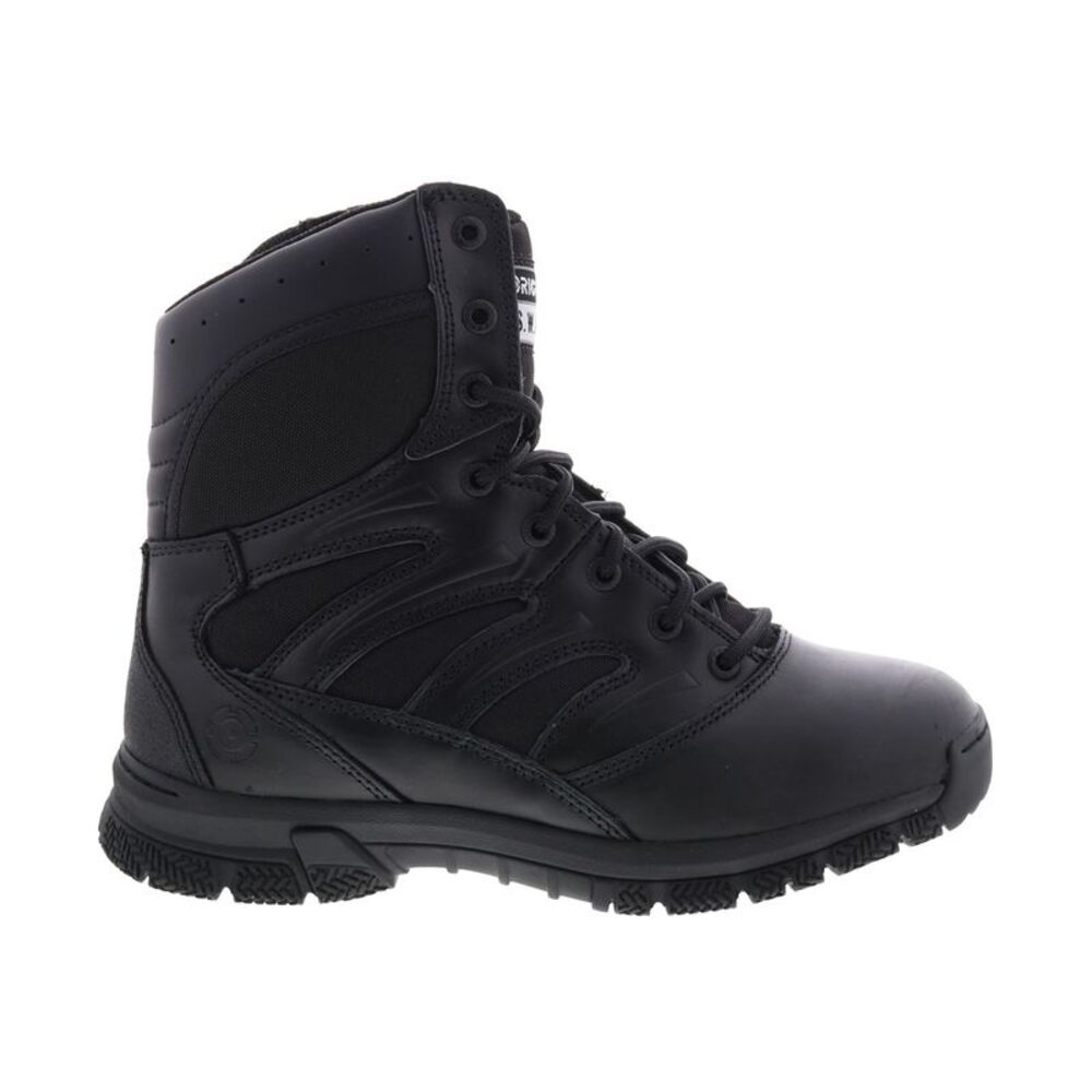 Original Swat Mens Force 8" Side-Zip EN Black Boots (NWT)